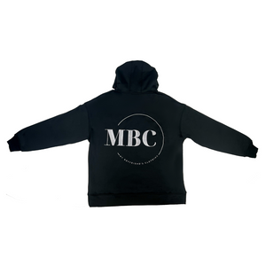 Oversized Hoodie - Midnight Snuggle with Embroidered Logo