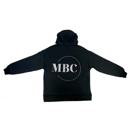 Oversized Hoodie - Midnight Snuggle with Embroidered Logo