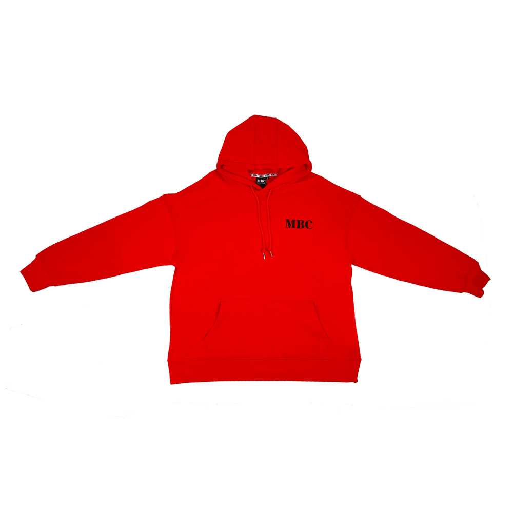 Oversized Hoodie - Red Hot Romance